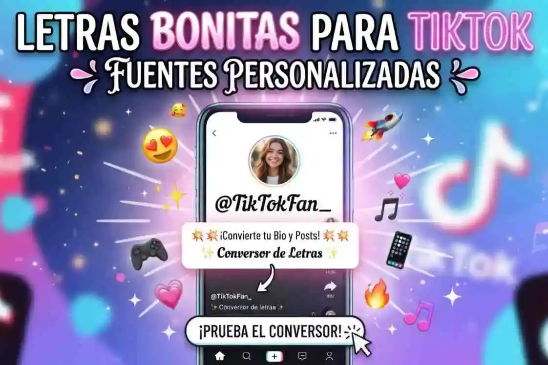 Letras Bonitas para TikTok 