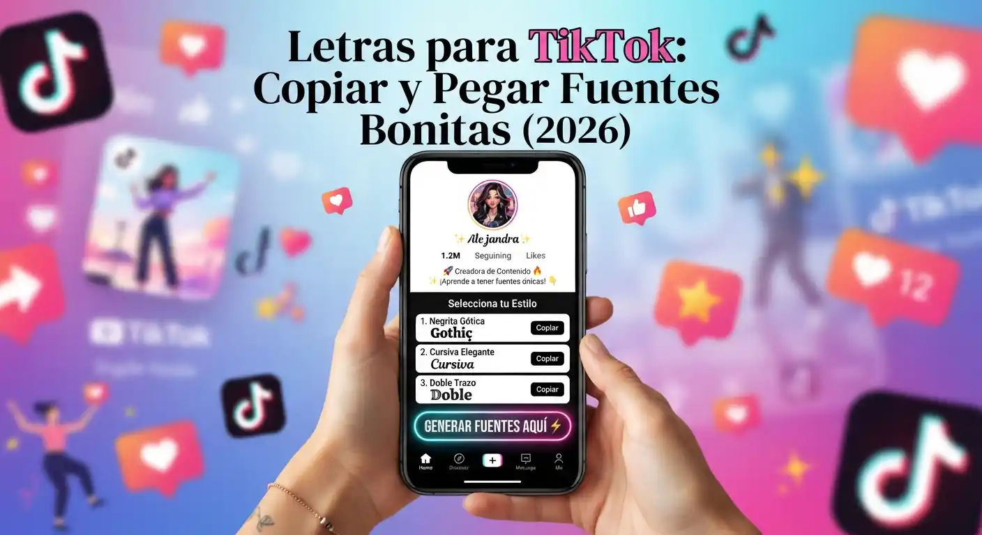 Letras para TikTok