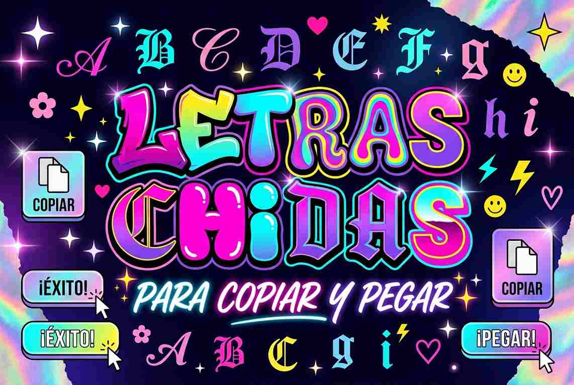 Letras Chidas para Copiar y Pegar