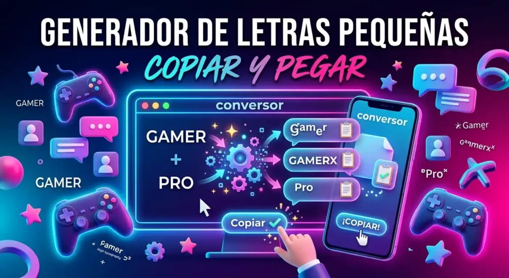 Letras Pequeñas Para Copiar y Pegar