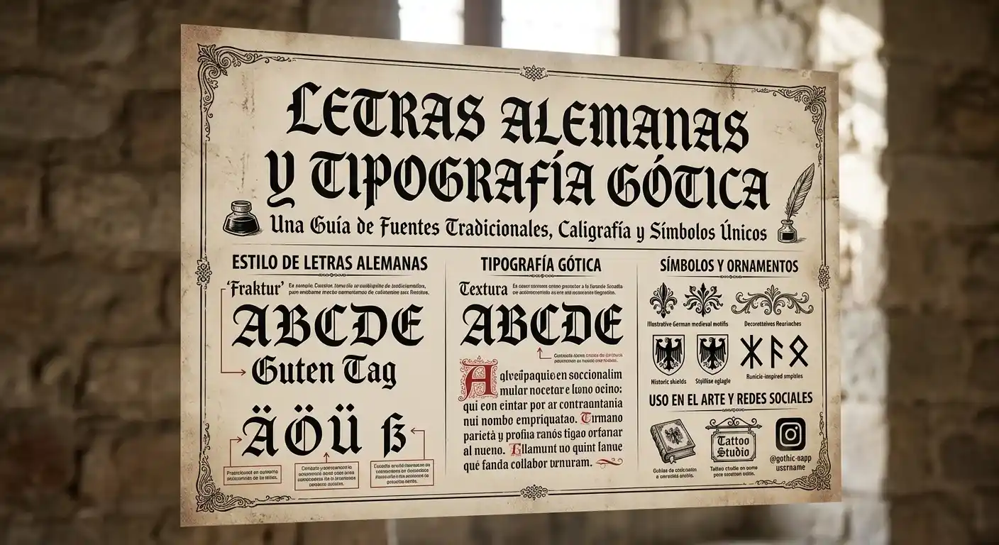 Generador de Letras Alemanas